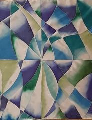 Oficina Pintura em seda e memória têxtil