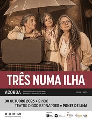 Imagem da fonte — "Três Numa Ilha" | ACORDA