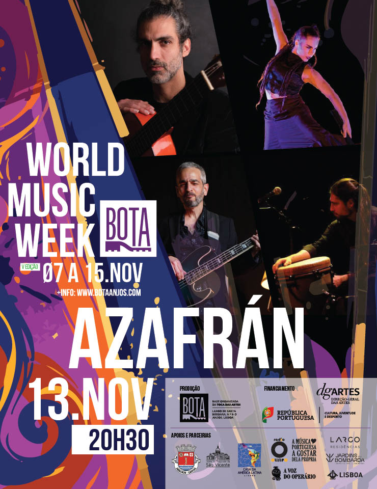 Azafrán - V World Music Week - BOTA
