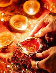 Imagem da fonte — VELA BOTÂNICA PARA DIWALI | OFICINA