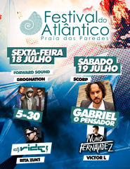 Festival do Atlântico 2014 | Bilhete Diário