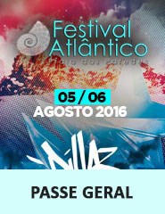 Festival do Atlântico 2016 - Passe Geral - Praia das Paredes