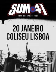 SUM 41 Coliseu Lisboa