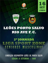 Leões de Porto Salvo x Rio Ave FC