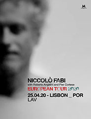 Niccolò Fabi - European Tour 2020