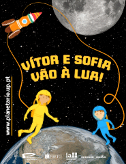 Planetário do Porto- O Vitor e a Sofia v��o à Lua