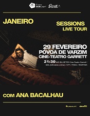 JANEIRO SESSIONS LIVE TOUR com Ana Bacalhau