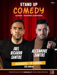 Stand Up Comedy com Alexandre Santos e Joel Ricardo Santos