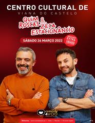Sessão Extra 18H Stand-up Comedy com QUIM ROSCAS & ZECA ESTACIONÂNCIO