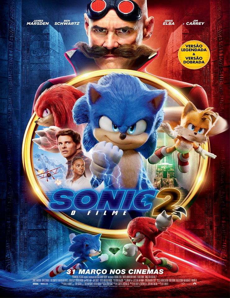 REALIZADO] Bilhetes Sonic 2: O Filme - Cinemas Cinemax Penafiel
