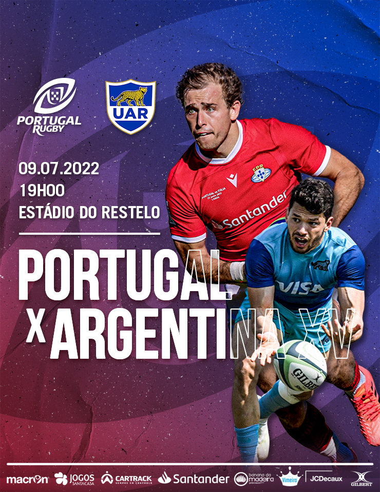 PORTUGAL RUGBY - Bilhetes Portugal x Argentina já disponíveis