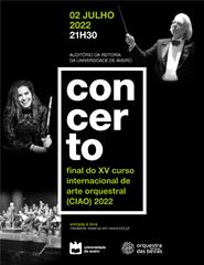 Concerto Final da XVª edição do Curso Internacional de Arte Orquestral