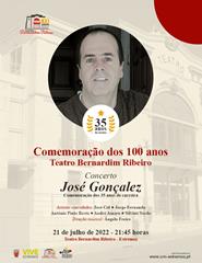 JOSÉ GONÇALEZ, 35 ANOS DE CARREIRA, NO TBR, 100 ANOS DEPOIS