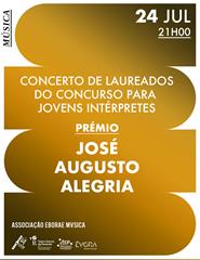 Concerto de Laureados  do Prémio José Augusto Alegria