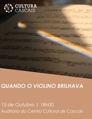 Recital OCCO – QUANDO O VIOLINO BRILHAVA