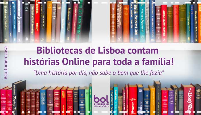 Bibliotecas de Lisboa contam histórias Online para miúdos e graúdos!