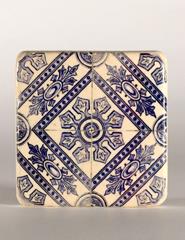 Íman | Magnet Azulejo Geométrico Florido