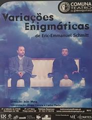 Cartaz - VARIAÇÕES ENIGMÁTICAS