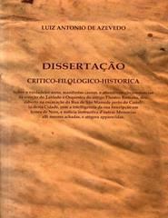 Dissertação Crítico-filológico-histórica